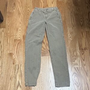 American Eagle Outfitters Women's Straight Leg Jeans - Tan